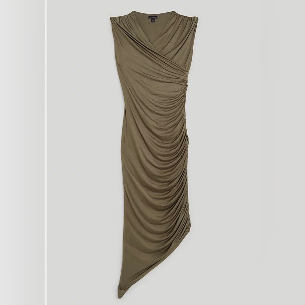 NWT Almost Famous Slinky Asymmetrical Midaxi Dress